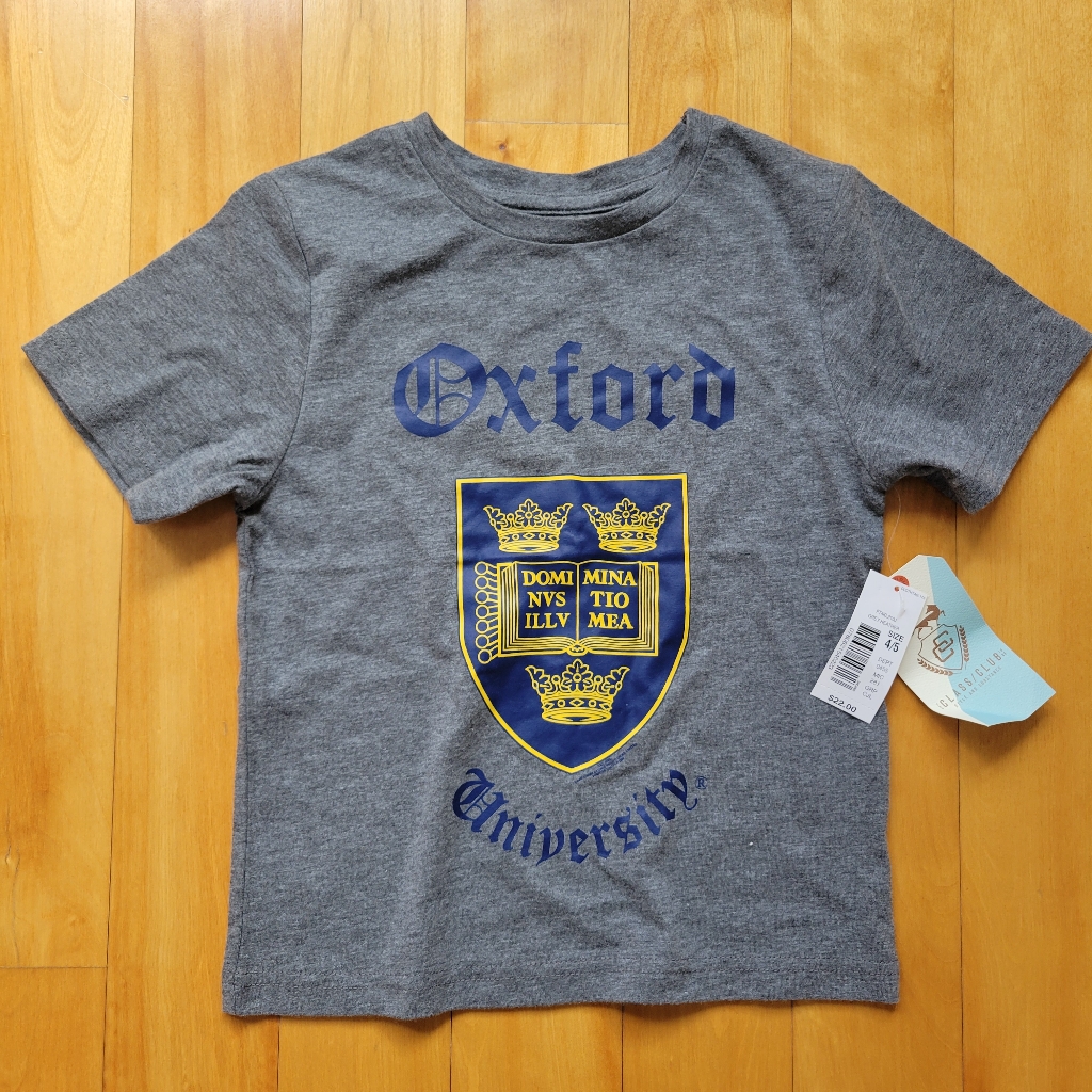 Kids Oxford University Tee Nwt